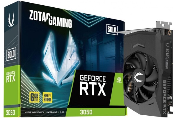 Karta graficzna ZOTAC RTX 3050 Solo 6GB GDDR6