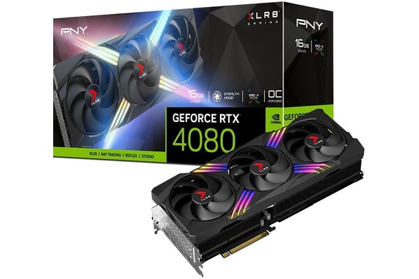 Karta graficzna PNY RTX 4080 Verto Gaming Epic-X OC 16GB GDDR6X