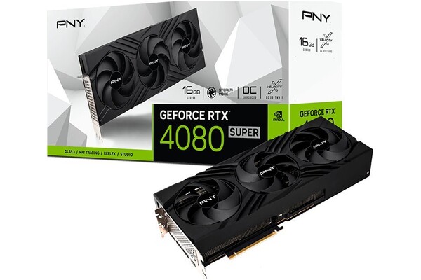 Karta graficzna PNY RTX 4080 SUPER Verto OC 16GB GDDR6X