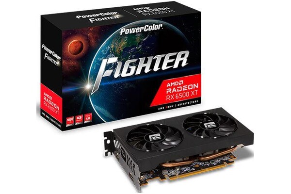 Karta graficzna POWERCOLOR RX 6500 XT Fighter OC 4GB GDDR6
