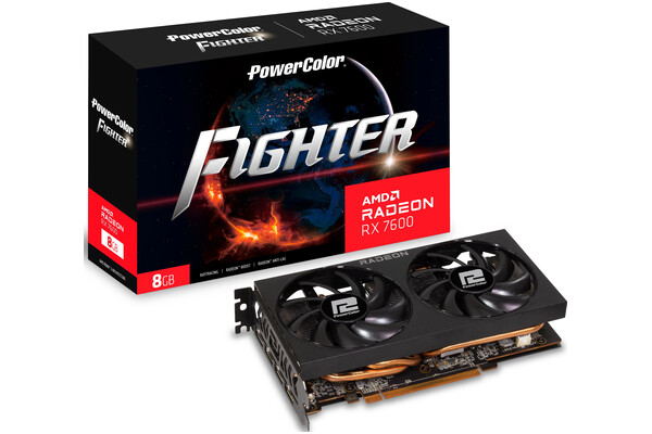 Karta graficzna POWERCOLOR RX 7600 Fighter 8GB GDDR6