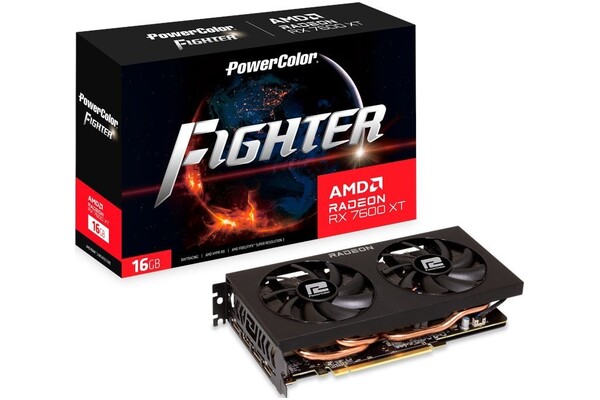 Karta graficzna POWERCOLOR RX 7600 XT Fighter 16GB GDDR6