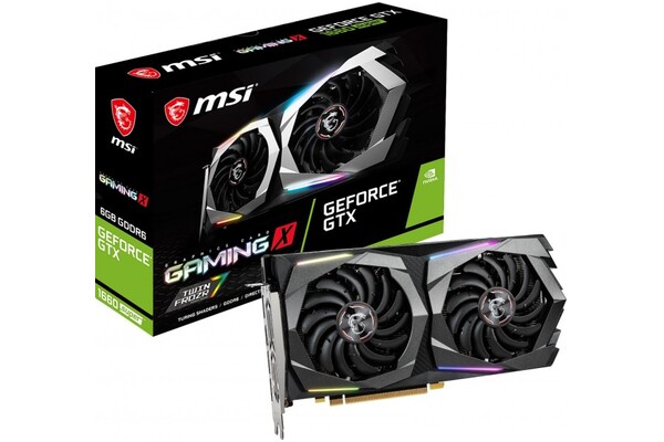 Karta graficzna MSI GTX 1660 SUPER Gaming X 6GB GDDR6