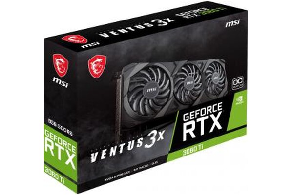 Karta graficzna MSI RTX 3060 Ti Ventus 3X OC 8GB GDDR6