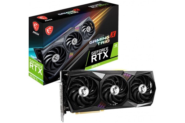 Karta graficzna MSI RTX 3070 Ti Gaming X TRIO 8GB GDDR6X