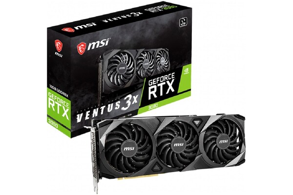 Karta graficzna MSI RTX 3080 Ventus 3X OC 10GB GDDR6X