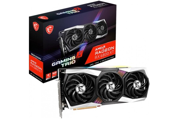 Karta graficzna MSI RX 6900 XT Gaming X TRIO 16GB GDDR6