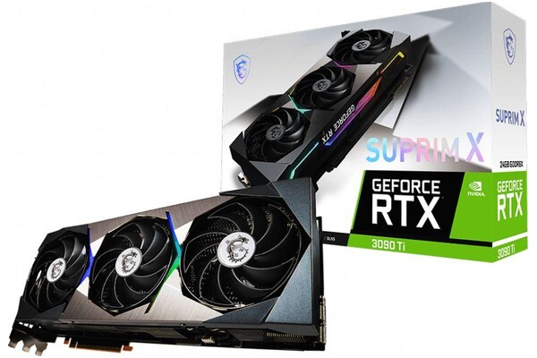 Karta graficzna MSI RTX 3090 Ti SUPER Suprim X 24GB GDDR6X