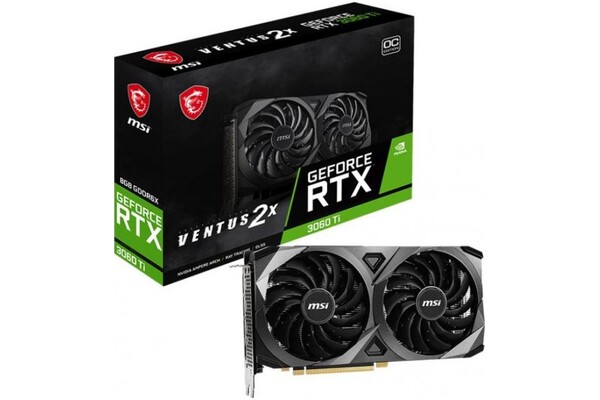 Karta graficzna MSI RTX 3060 Ti Ventus 2X OC 8GB GDDR6X