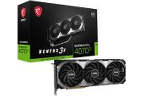 Karta graficzna MSI RTX 4070 Ti E1 Ventus 3X OC 12GB GDDR6X