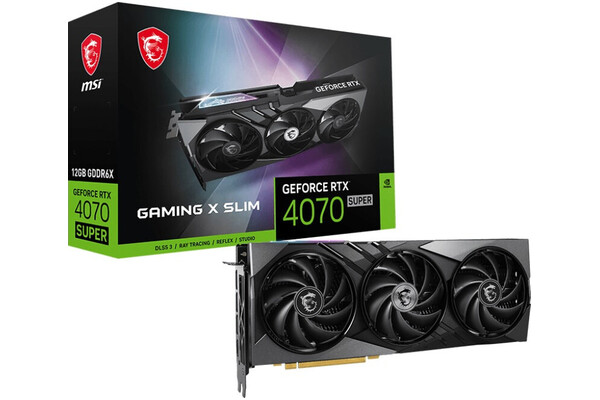 Karta graficzna MSI RTX 4070 SUPER Gaming X 12GB GDDR6X