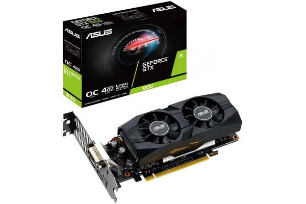 Karta graficzna ASUS GTX 1650 Low Profile OC 4GB GDDR5