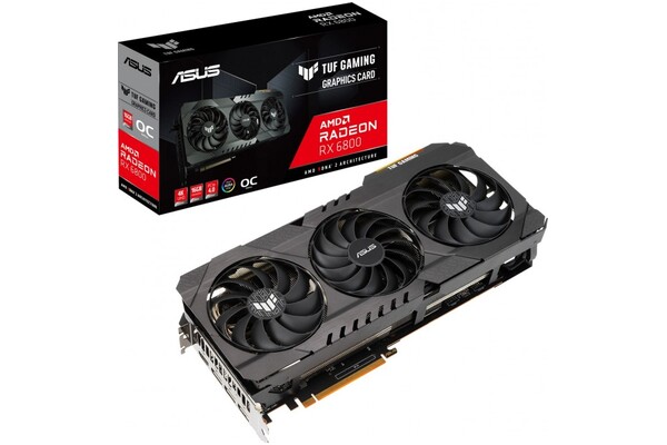 Karta graficzna ASUS RX 6800 TUF Gaming OC 16GB GDDR6