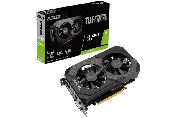 Karta graficzna ASUS GTX 1660 Ti TUF Gaming OC EVO 6GB GDDR6