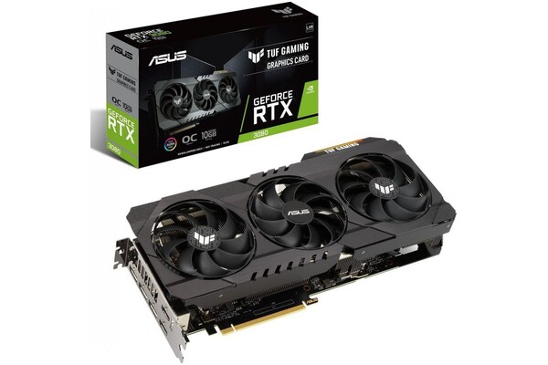 Karta graficzna ASUS RTX 3080 V2 TUF Gaming OC 10GB GDDR6X