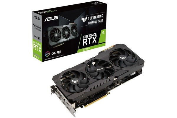 Karta graficzna ASUS RTX 3070 Ti TUF Gaming OC 8GB GDDR6X