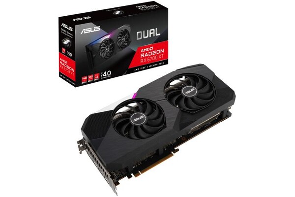Karta graficzna ASUS RX 6700 XT Dual 12GB GDDR6