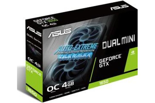 Karta graficzna ASUS GTX 1650 D6 Dual Mini OC 4GB GDDR6