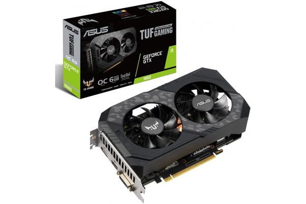 Karta graficzna ASUS GTX 1660 TUF Gaming OC 6GB GDDR5
