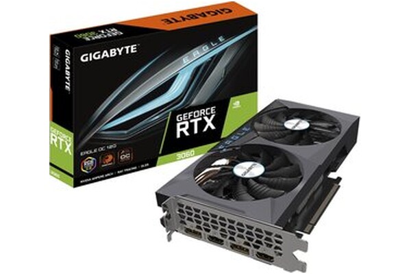 Karta graficzna GIGABYTE RTX 3060 Eagle OC 12GB GDDR6