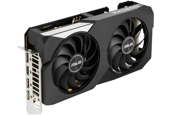Karta graficzna ASUS RX 6600 XT Dual OC 8GB GDDR6