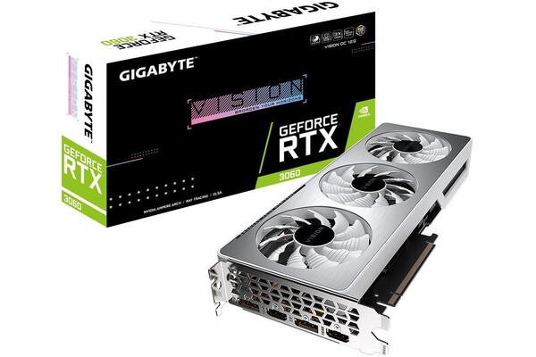 Karta graficzna GIGABYTE RTX 3060 Vision OC 12GB GDDR6