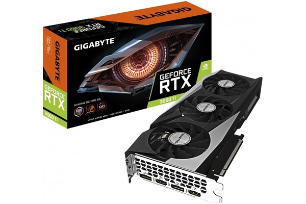 Karta graficzna GIGABYTE RTX 3060 Ti Gaming PRO OC 8GB GDDR6