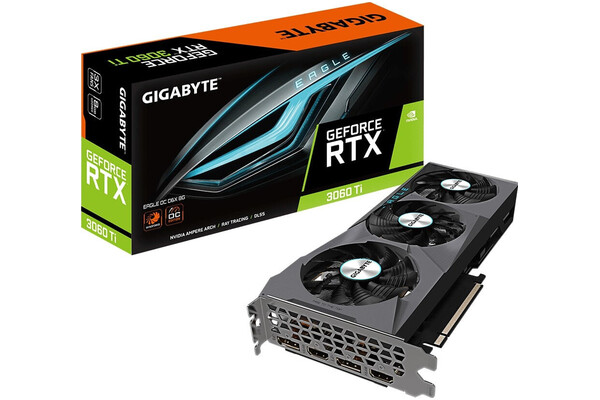 Karta graficzna GIGABYTE RTX 3060 Ti Eagle OC 8GB GDDR6