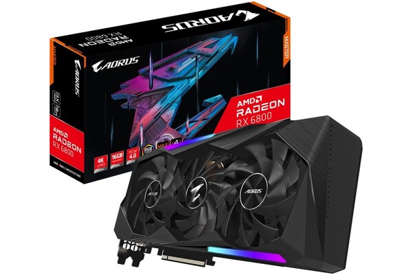 Karta graficzna GIGABYTE RX 6800 Aorus Master 16GB GDDR6