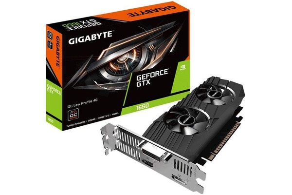 Karta graficzna GIGABYTE GTX 1650 Low Profile OC 4GB GDDR5
