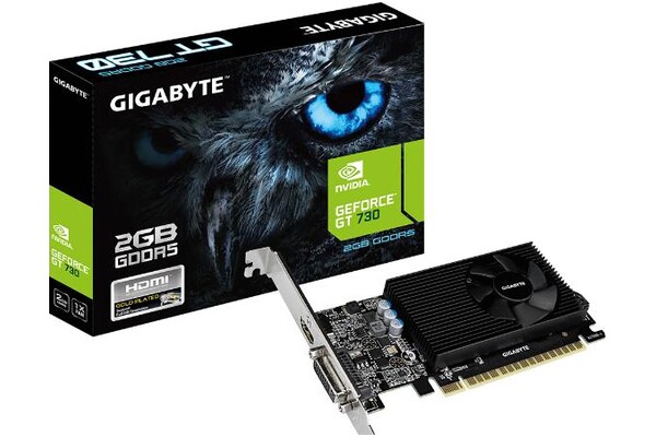 Karta graficzna GIGABYTE GT 730 2GB GDDR5