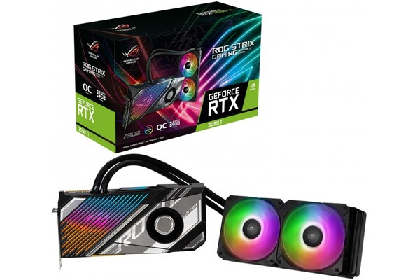 Karta graficzna ASUS RTX 3090 Ti ROG Strix LC Gaming OC 24GB GDDR6X