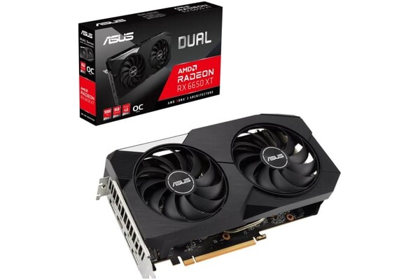 Karta graficzna ASUS RX 6650 XT Dual OC 8GB GDDR6