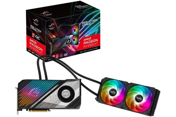 Karta graficzna ASUS RX 6900 XT ROG Strix LC Gaming OC 16GB GDDR6