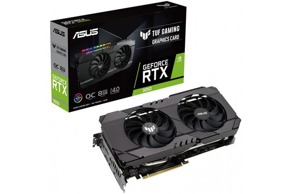 Karta graficzna ASUS RTX 3050 TUF Gaming OC 8GB GDDR6
