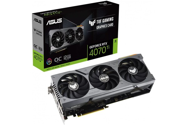 Karta graficzna ASUS RTX 4070 Ti TUF Gaming OC 12GB GDDR6X