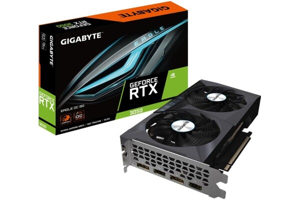 Karta graficzna GIGABYTE RTX 3050 Eagle OC 8GB GDDR6