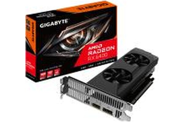 Karta graficzna GIGABYTE RX 6400 D6 Low Profile 4GB GDDR6