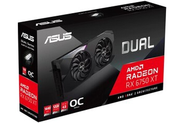 Karta graficzna ASUS RX 6750 XT 12GB GDDR6