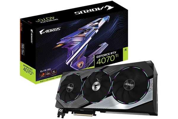 Karta graficzna GIGABYTE RTX 4070 Ti Aorus Elite 12GB GDDR6X