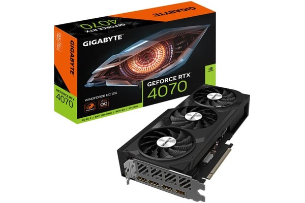 Karta graficzna GIGABYTE RTX 4070 Windforce OC 12GB GDDR6X
