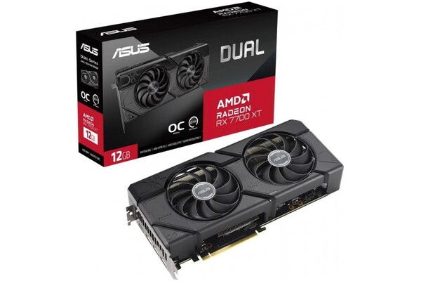 Karta graficzna ASUS RX 7700 XT Dual OC 12GB GDDR6