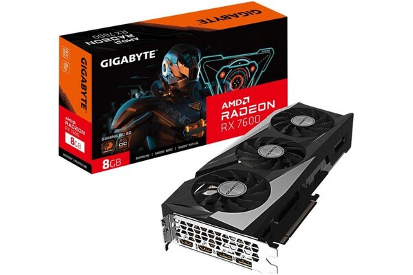 Karta graficzna GIGABYTE RX 7600 Gaming OC 8GB GDDR6