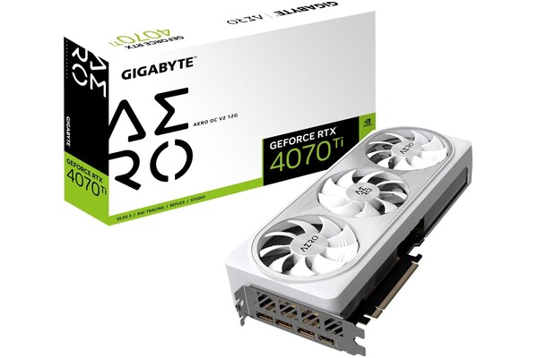 Karta graficzna GIGABYTE RTX 4070 Ti V2 Aero OC 12GB GDDR6X