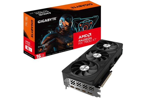 Karta graficzna GIGABYTE RX 7800 XT Gaming OC 16GB GDDR6