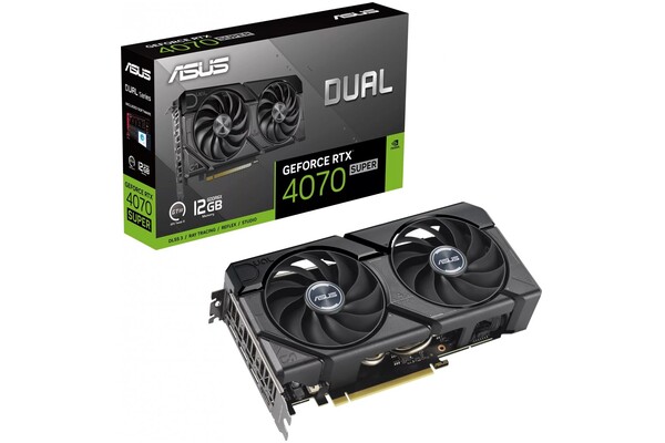 Karta graficzna ASUS RTX 4070 SUPER Dual EVO 12GB GDDR6X