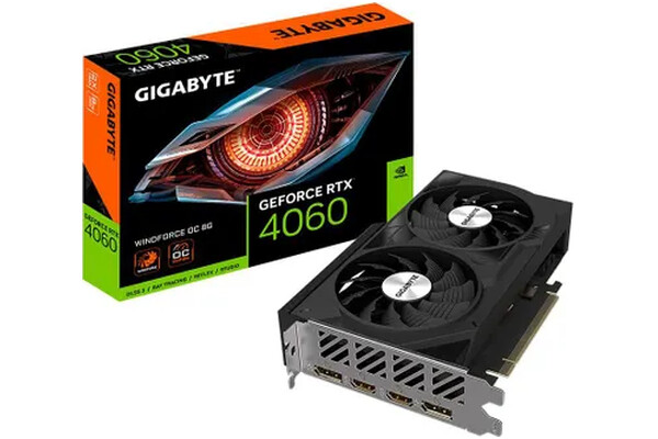 Karta graficzna GIGABYTE RTX 4060 Windforce OC 8GB DDR6