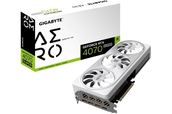 Karta graficzna GIGABYTE RTX 4070 SUPER Aero OC 12GB GDDR6X