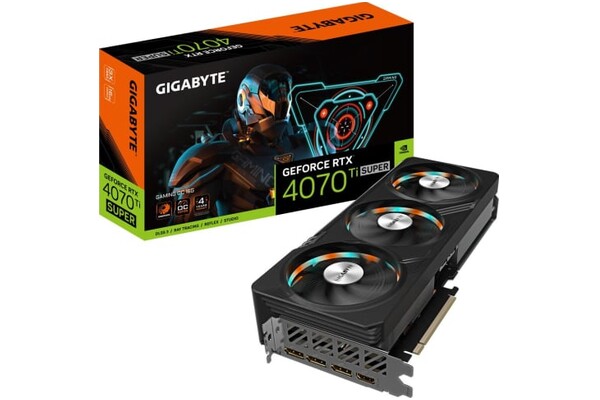 Karta graficzna GIGABYTE RTX 4070 Ti SUPER Gaming OC 16GB GDDR6X