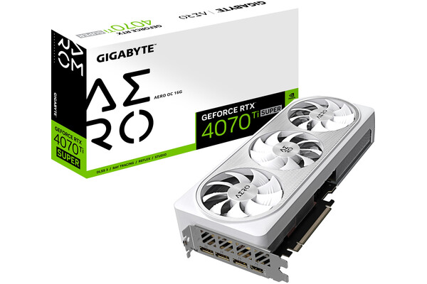 Karta graficzna GIGABYTE RTX 4070 Ti SUPER Aero OC 16GB GDDR6X
